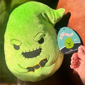 Squishmallows Lime Green Plush with Embroidered Details